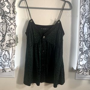 ZARA BASIC Women’s Emerald Elegant Camisole Top